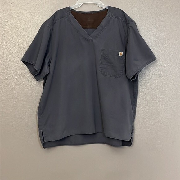 Carhartt Collection Utility V-Neck Men’s Scrub Top XL - Picture 2 of 11